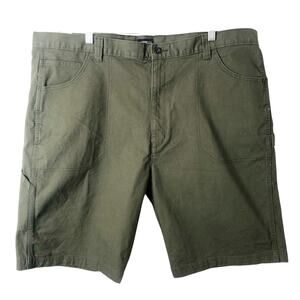 Dickies NWT Men's Olive Green Flex Regular Fit Utility Shorts Hammer Loop 42